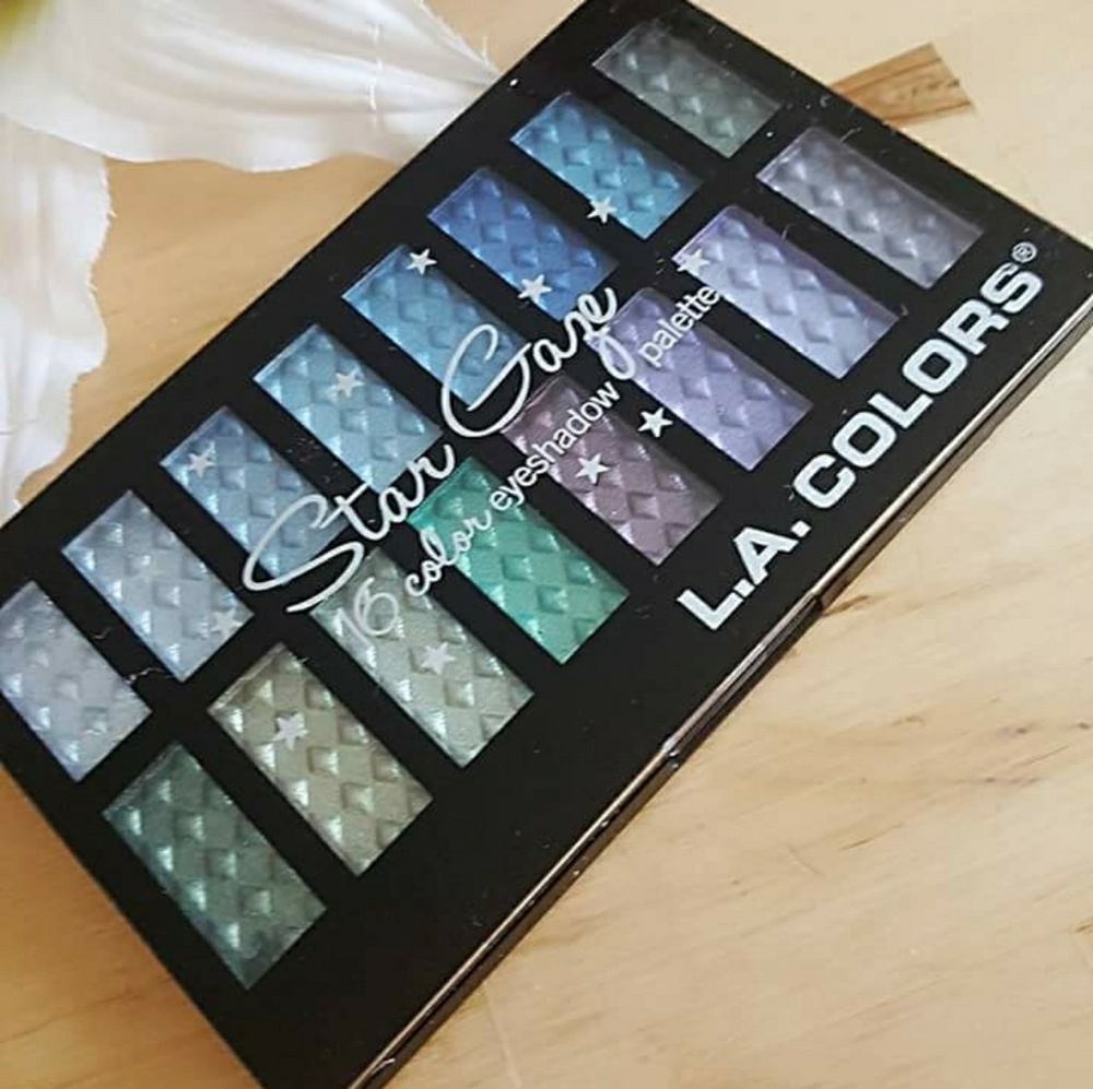 LA COLORS SHIMMER GLITTER PALETTE